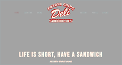 Desktop Screenshot of potatochipsdeli.com